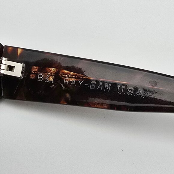 Ray-Ban B&L W1925 YNA0 Moonstone Tortoise Frame G-15 Green Lens Sunglasses USA main image 9